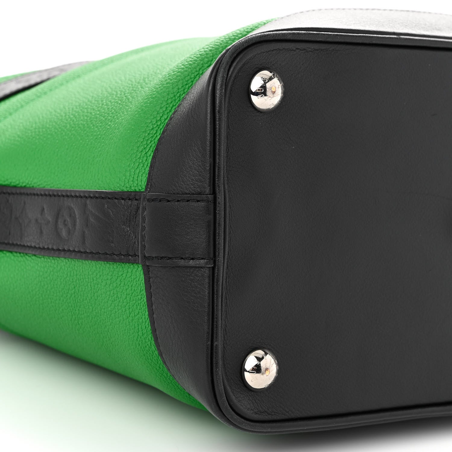 Louis Vuitton Calfskin Cruiser GM Green Black 8 of 10