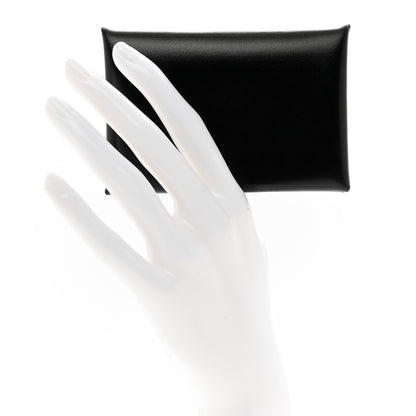 Hermes Box Calvi Card Case Black 2 of 7