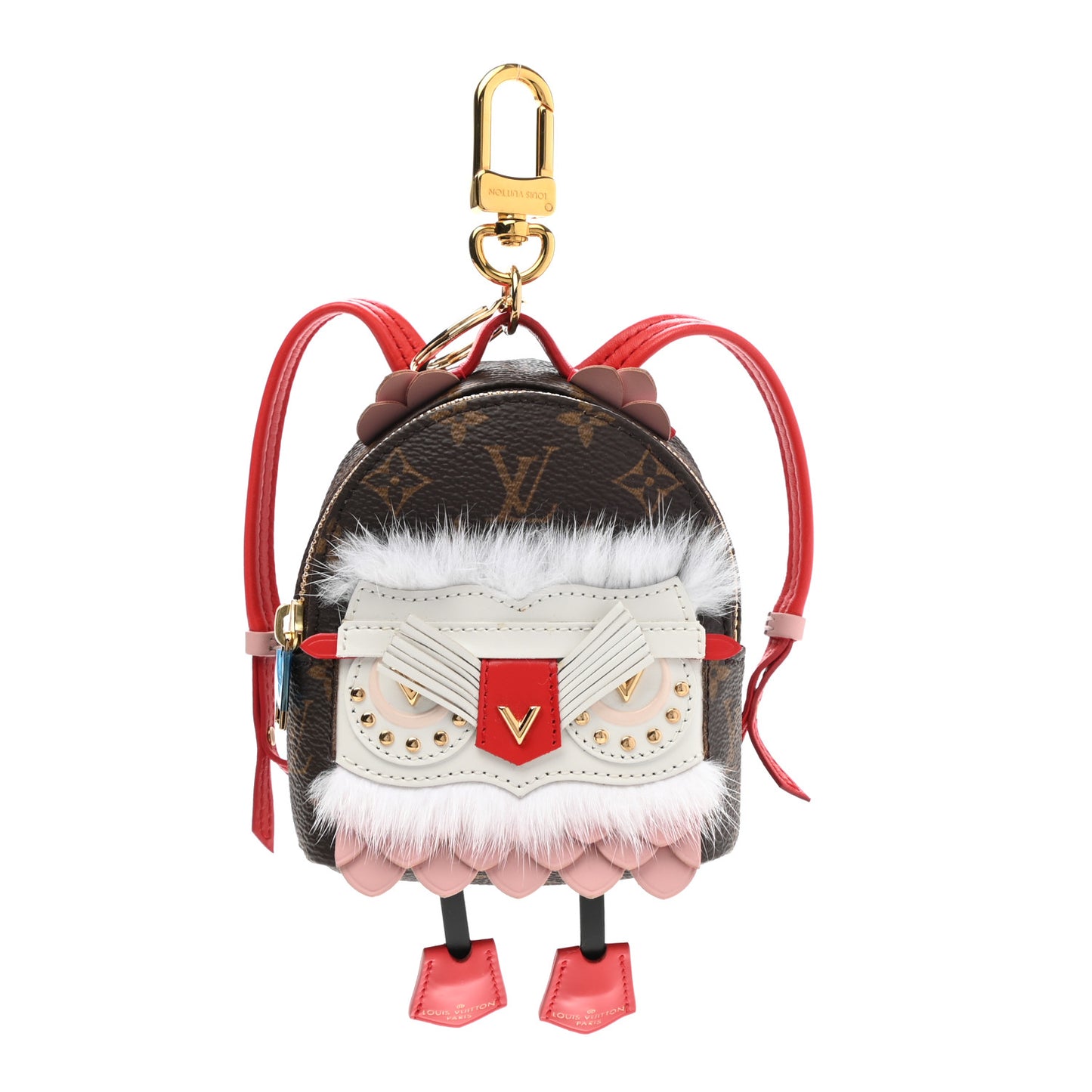 Monogram Wild Bag Palm Springs Bag Charm Key Holder