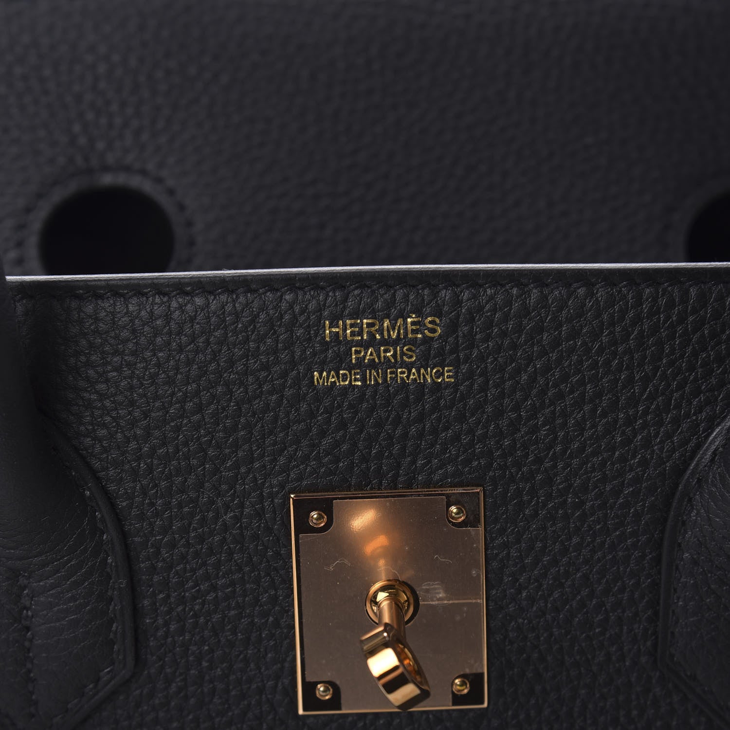 Hermes Togo Birkin 35 Black 9 of 11