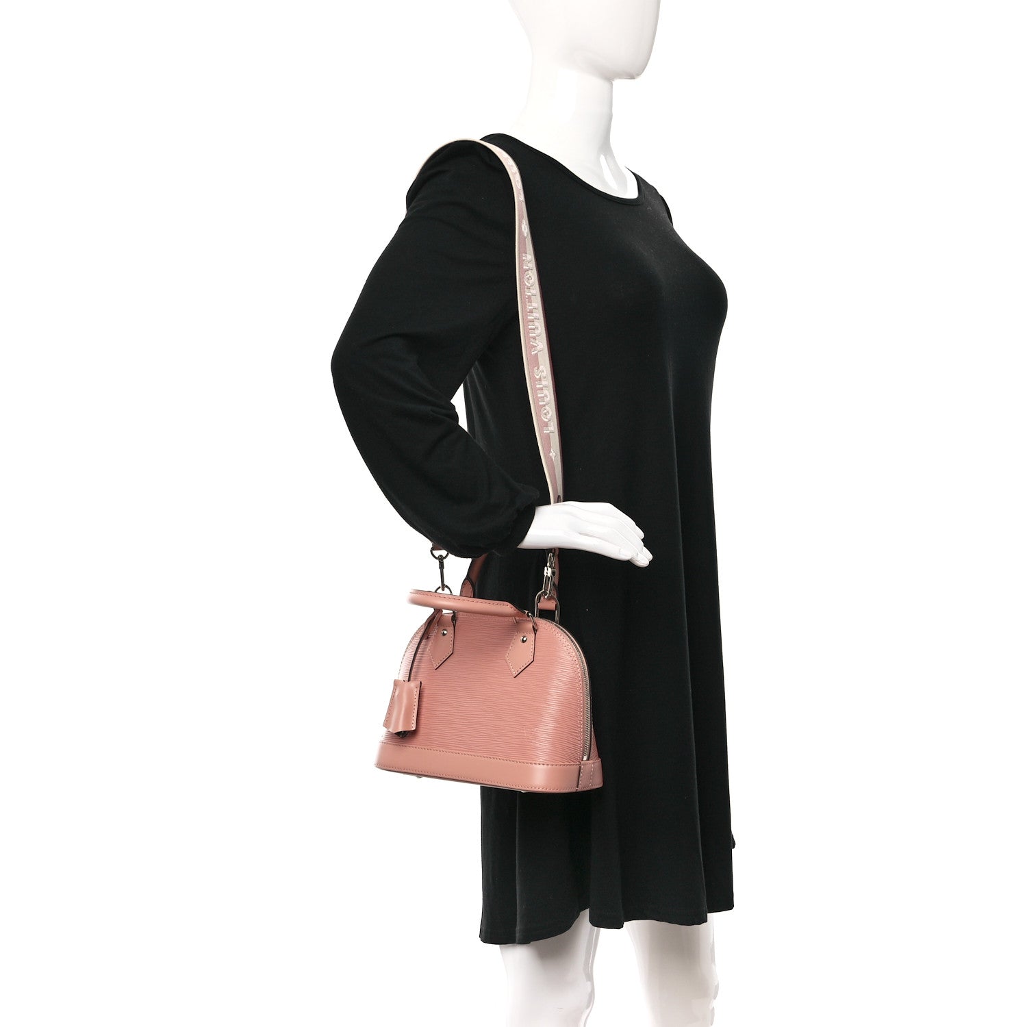 Louis Vuitton Epi Jacquard Alma BB Rose Trianon 2 of 8