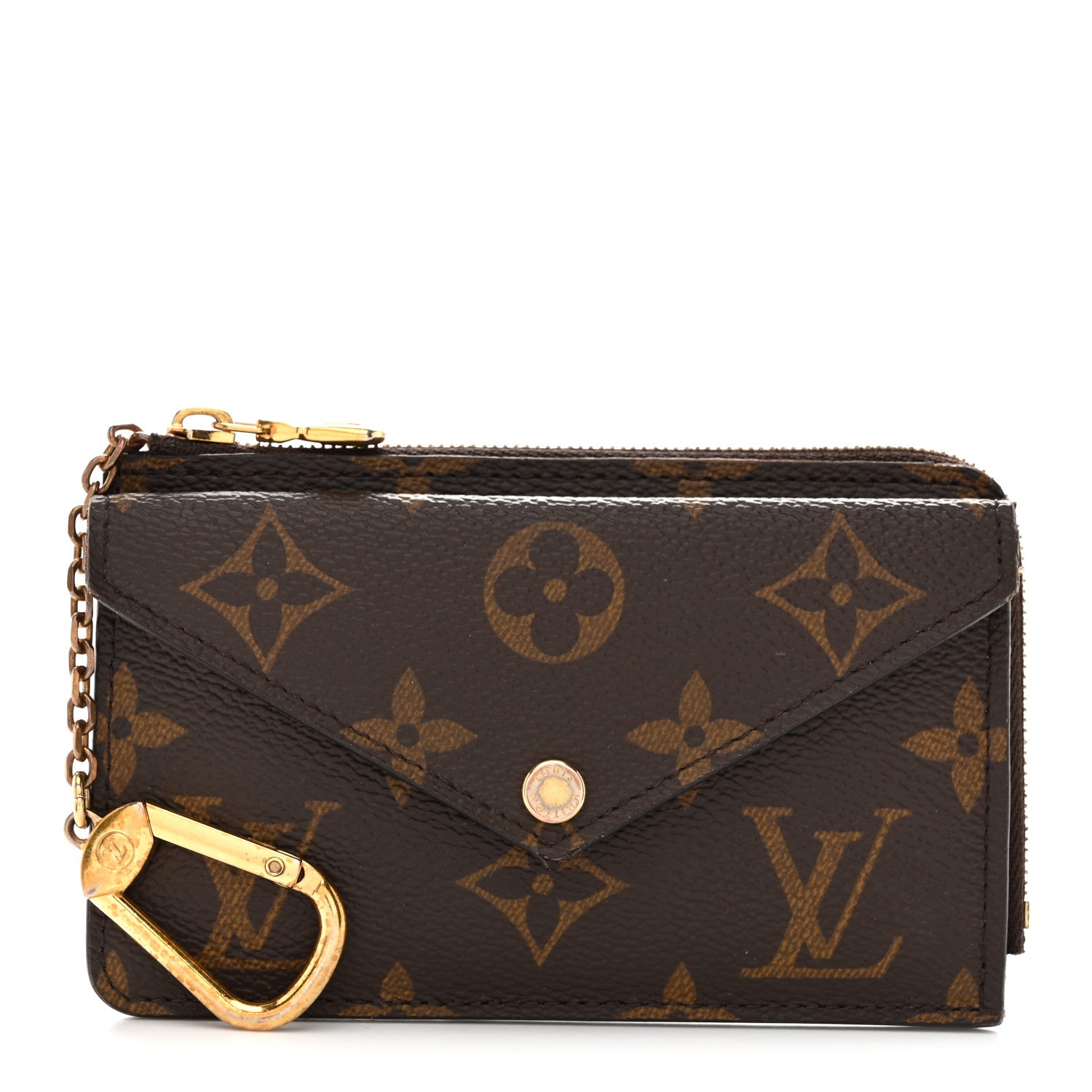 Louis Vuitton Monogram Recto Verso Card Holder Black 1 of 8