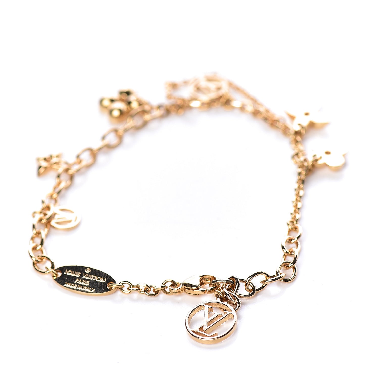 Metal Monogram Blooming Supple Bracelet