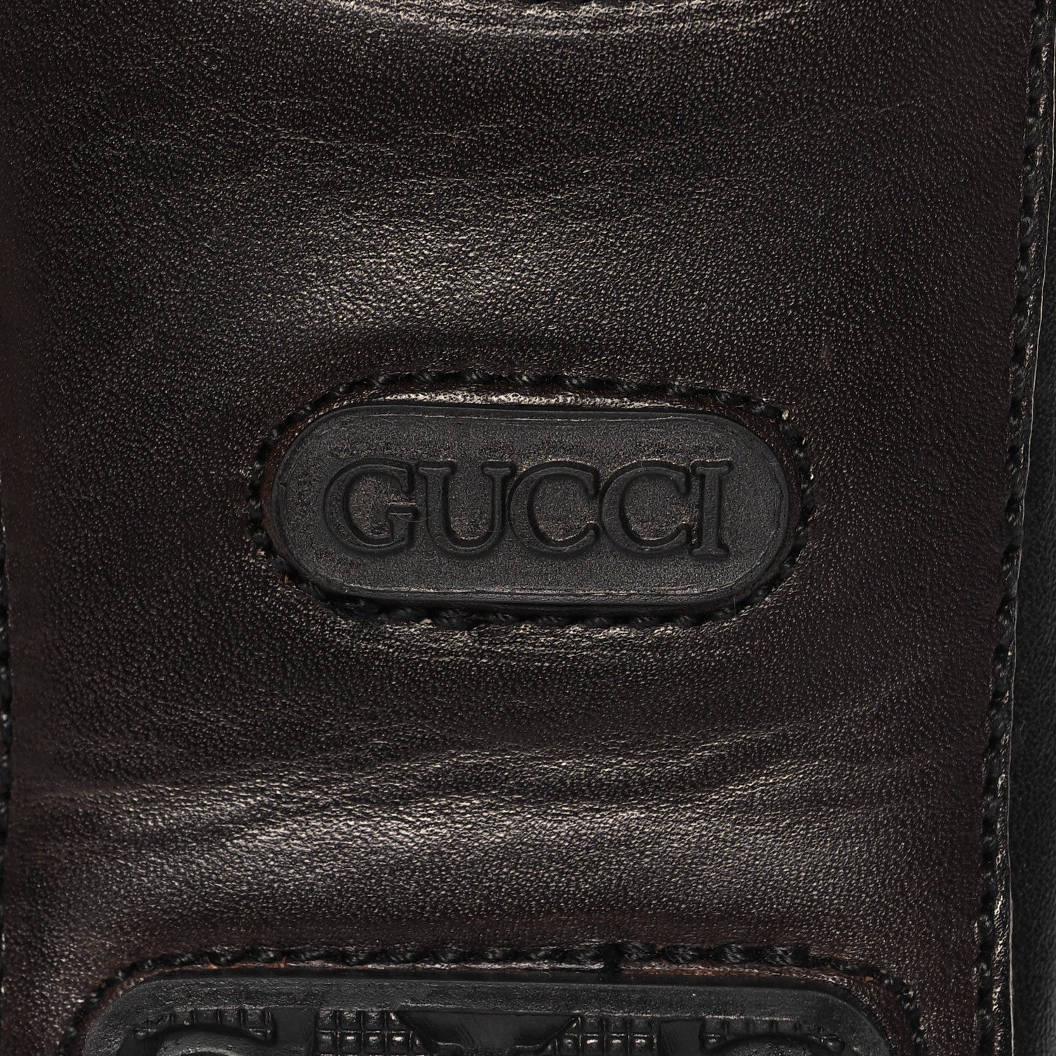 Gucci Calfskin Mens Horsebit Loafers 10 Brown 8 of 9