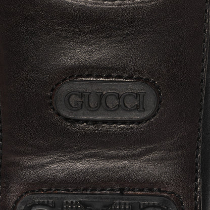 Gucci Calfskin Mens Horsebit Loafers 10 Brown 8 of 9