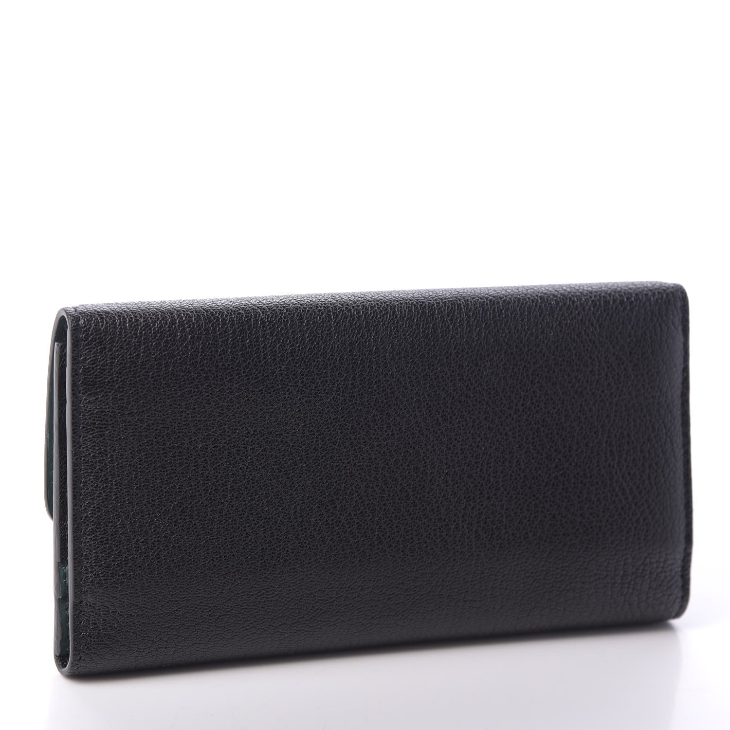 Burberry Grainy Calfskin D-Ring Continental Wallet Black 3 of 6
