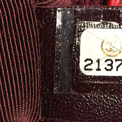 Chanel Goatskin Patent Quilted New Medium Boy Flap Red 7 of 11