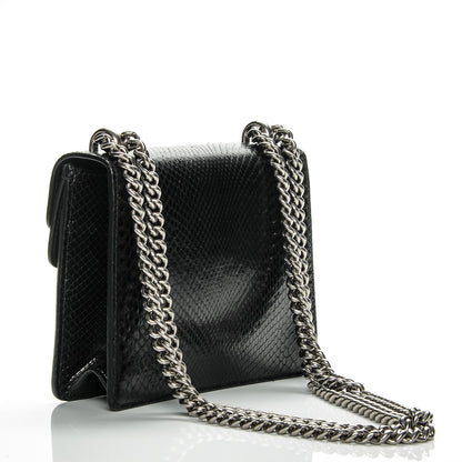 Gucci Python Mini Dionysus Shoulder Bag Black 4 of 13