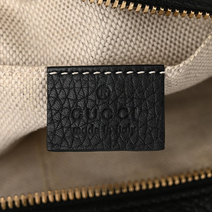 Gucci Pebbled Calfskin Small Soho Disco Bag Black 2 of 9