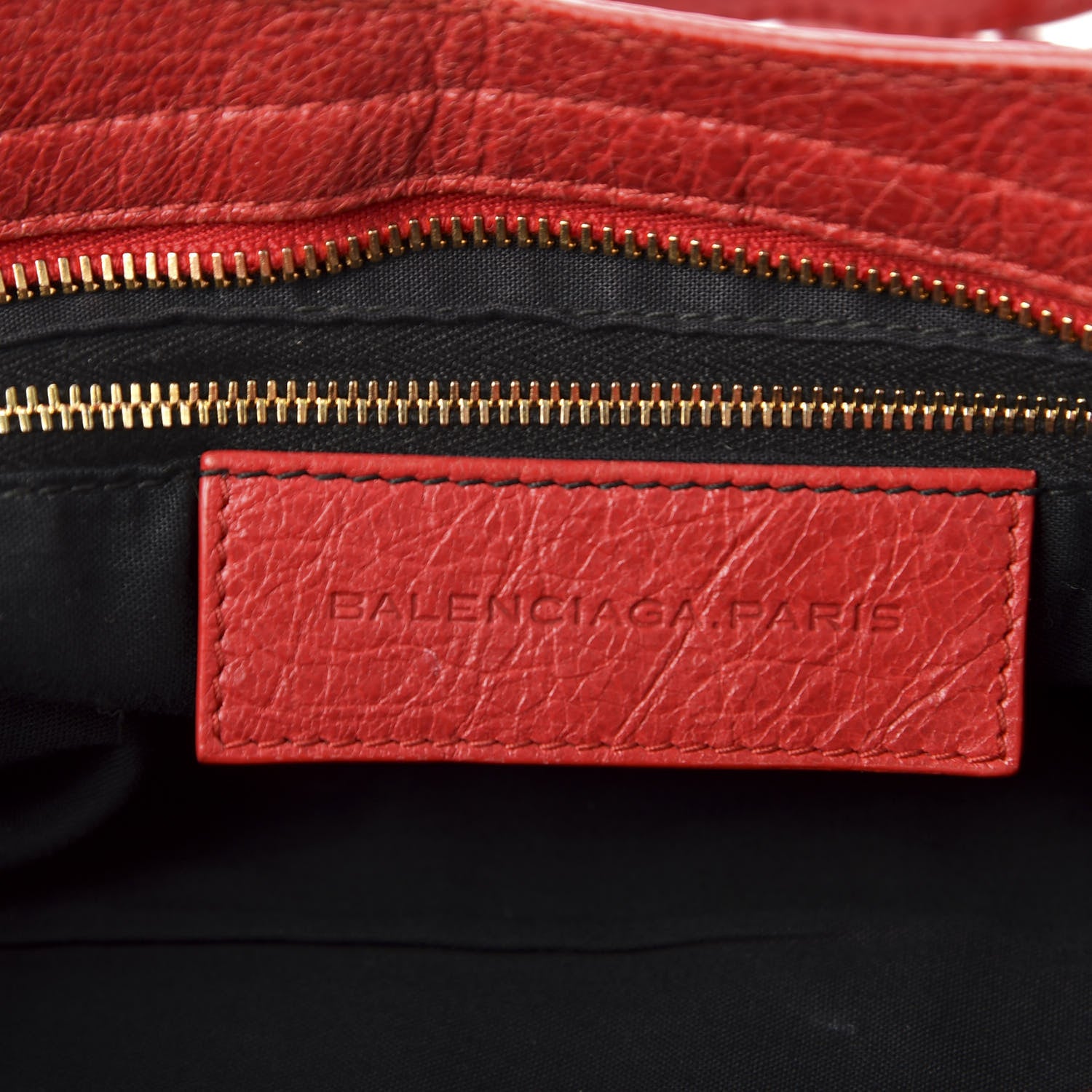 Balenciaga Agneau Giant 12 Gold Hardware City Rouge Cardinal 7 of 9
