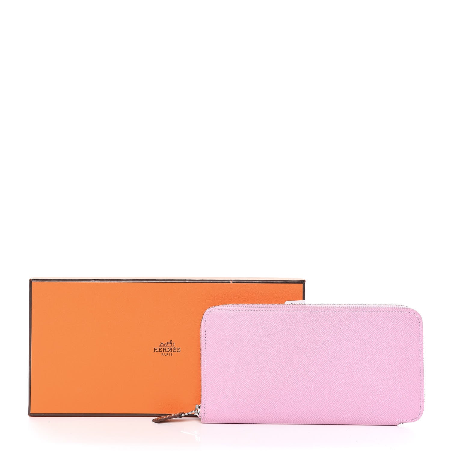 Hermes Epsom Silk'In Wallet Mauve Sylvestre 9 of 9
