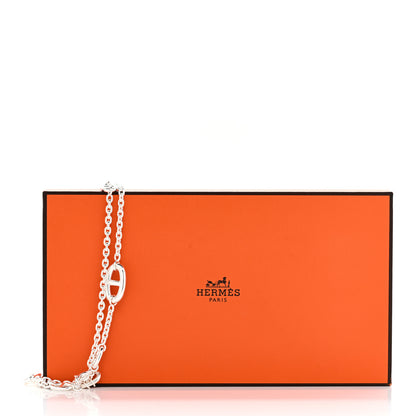 Hermes Sterling Silver Farandole Necklace 160 3 of 6