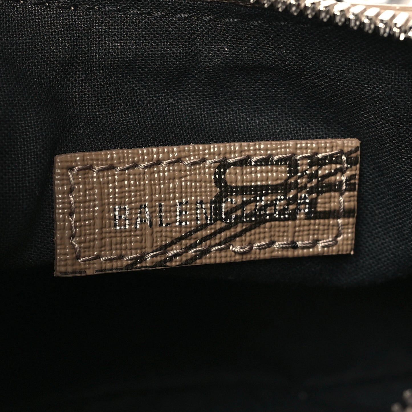 Coated Canvas BB Monogram Le Cagole Shoulder Bag XS Beige Brown