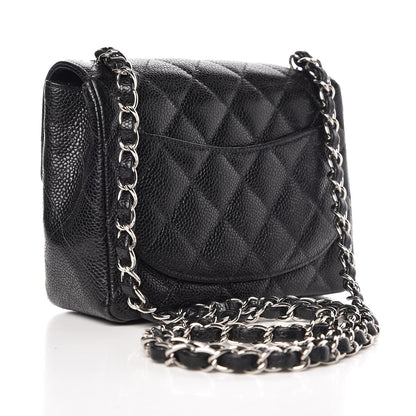 Chanel Caviar Quilted Mini Square Flap Black 3 of 10