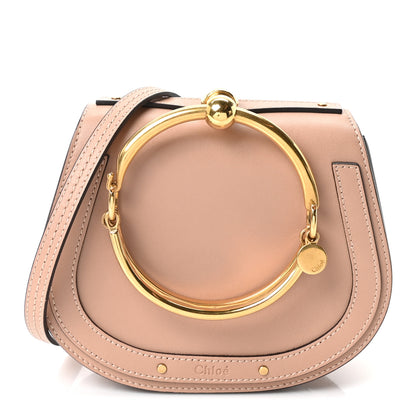 Chloe Calfskin Suede Small Nile Bracelet Bag Biscotti Beige 1 of 10
