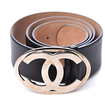 Chanel Calfskin CC Belt 95 38 Black 7 of 7