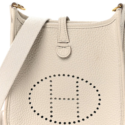 Hermes Taurillon Clemence Amazone Evelyne TPM Beton 8 of 13