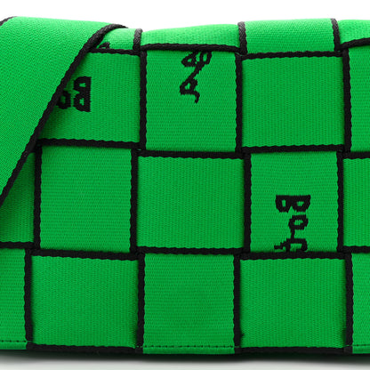 Bottega Veneta Webbing Maxi Intrecciato Cassette Crossbody Bag Parakeet 7 of 9