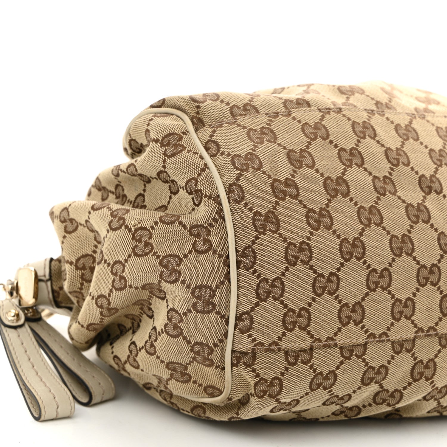 Gucci Monogram Medium Sukey Boston Off White 9 of 13
