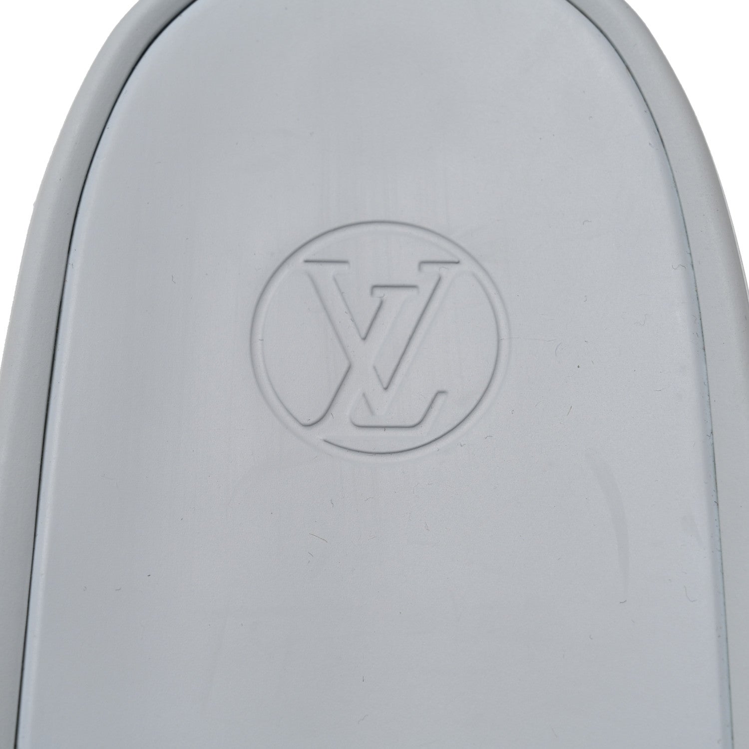 Louis Vuitton Rubber Monogram Embossed Sunbath Flat Mule 40 White 7 of 8