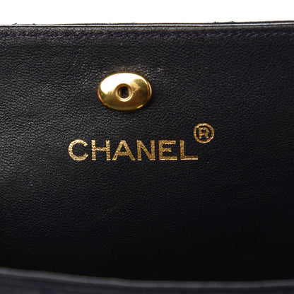 Chanel Lambskin Quilted Crossbody Navy 7 of 11