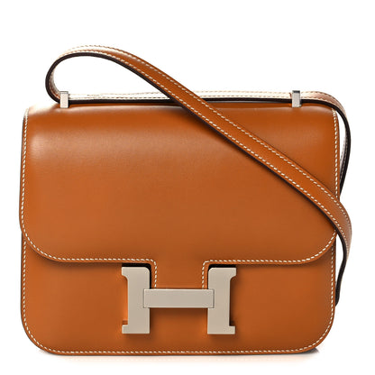 Hermes Veau Butler Constance 18 Natural Sable 1 of 11