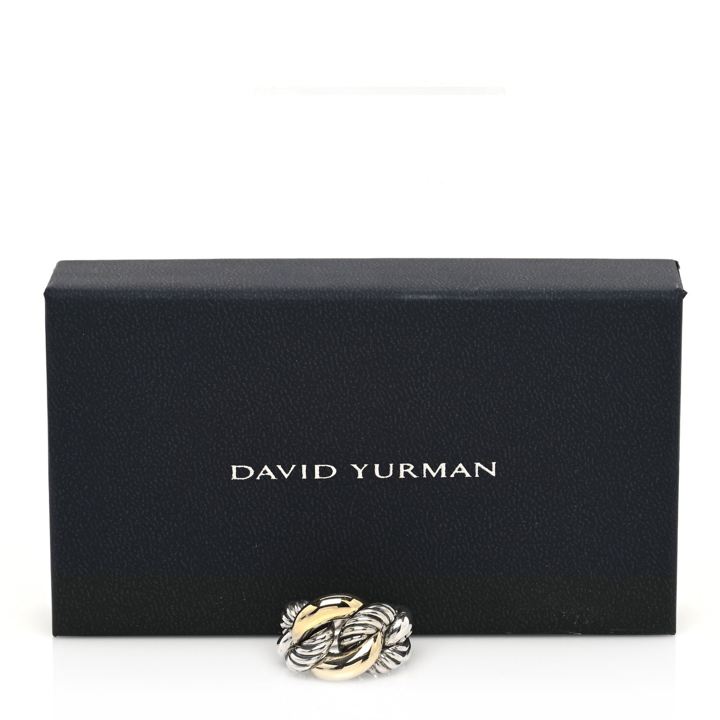 Sterling Silver 18K Yellow Gold Belmont Ring 54 6.75