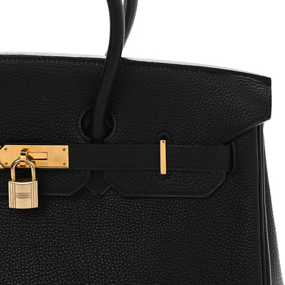 Hermes Togo Birkin 35 Black 9 of 9