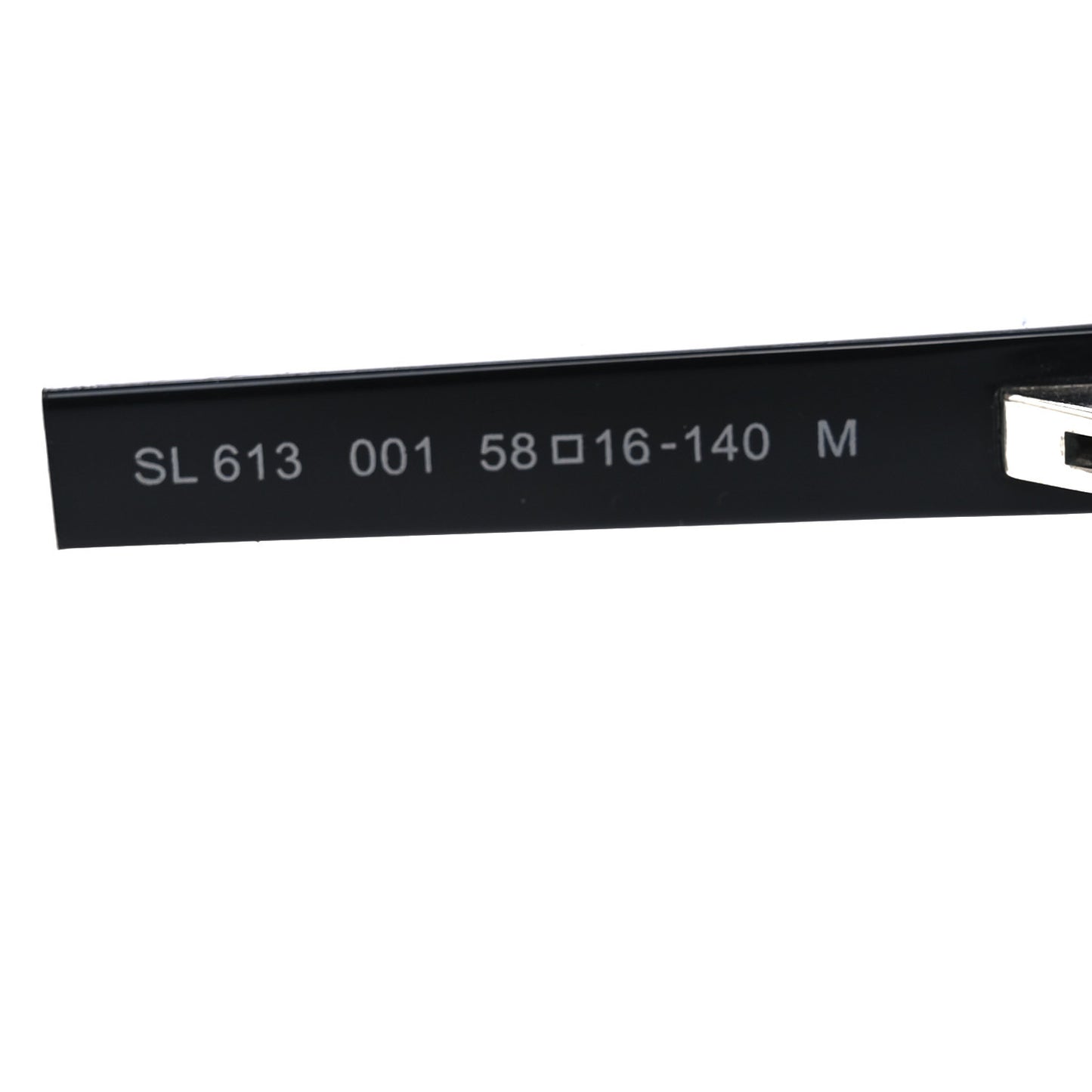 Acetate Cat Eye Sunglasses SL 613 Black