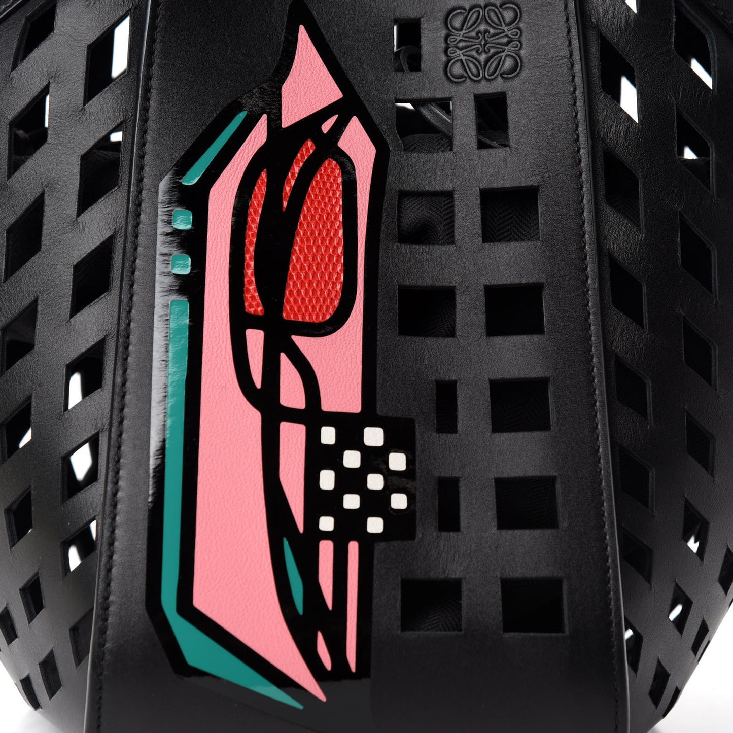 Calfskin Medium Tulip Hammock Shoulder Bag Black