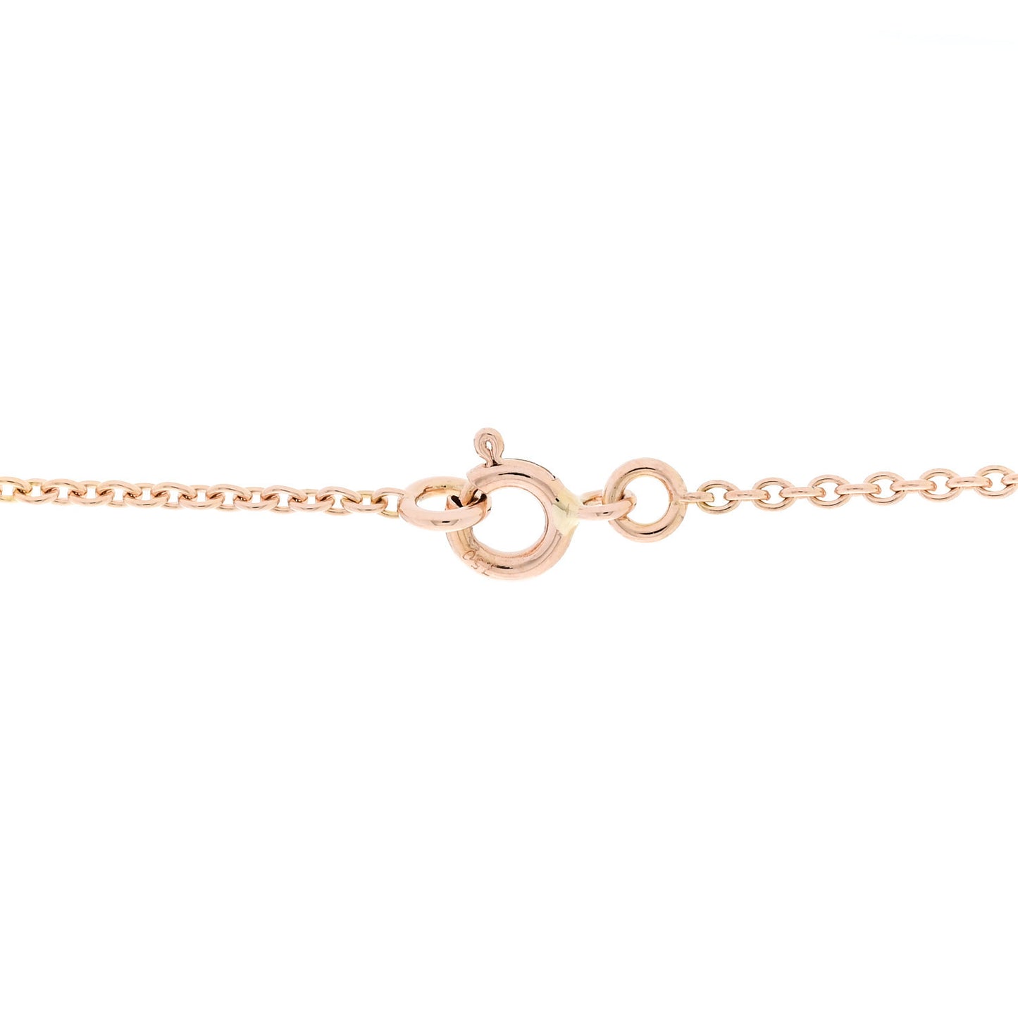 18K Rose Gold Diamond Constance Amulette Pendant Necklace