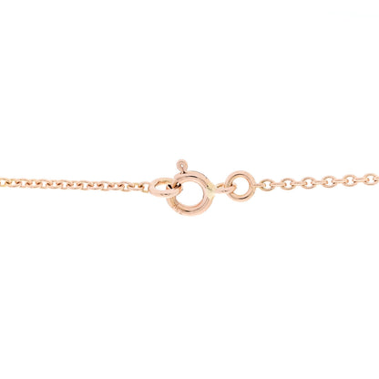 Hermes 18K Rose Gold Diamond Constance Amulette Pendant Necklace 5 of 6