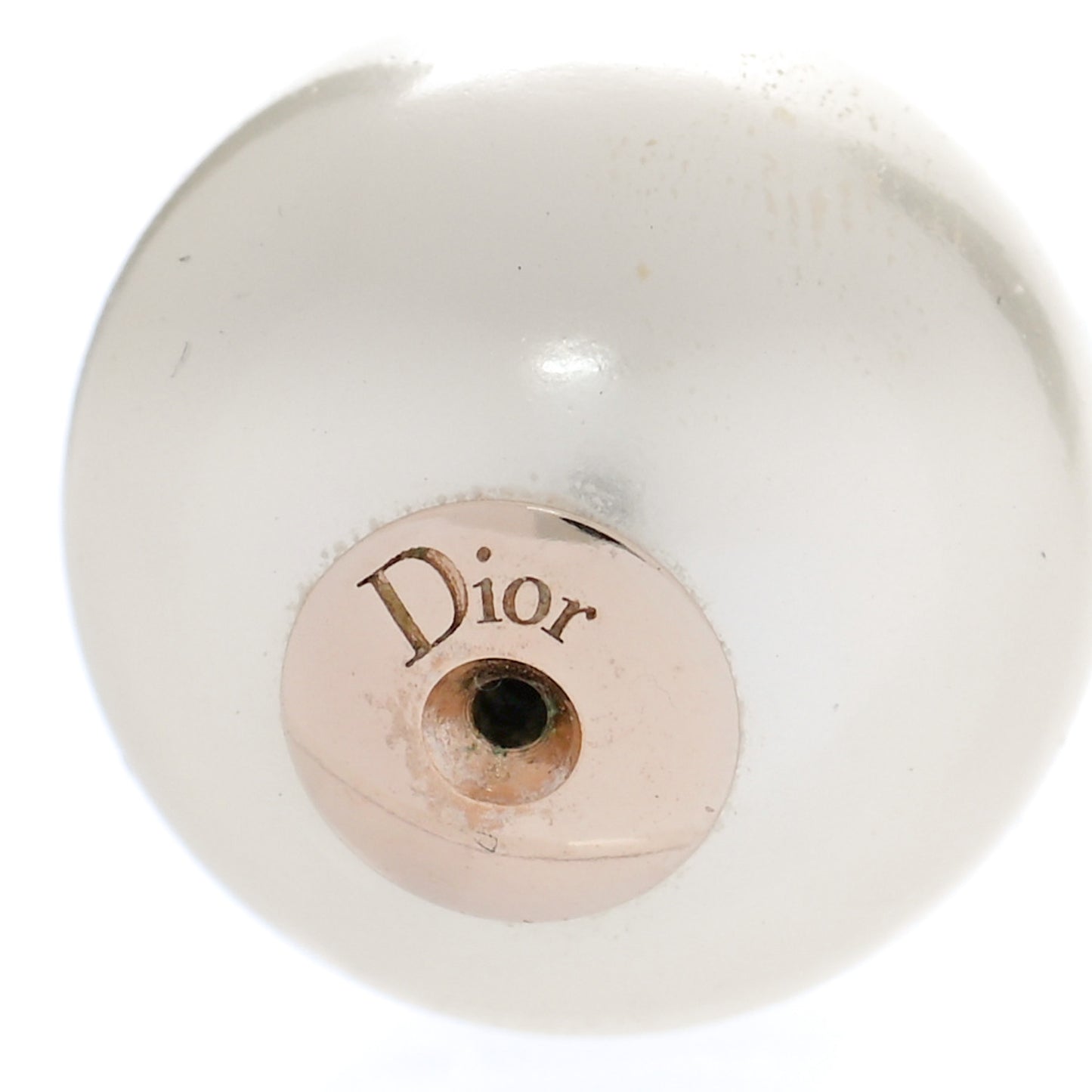 Pearl Mise En Dior Tribal Earrings Gold