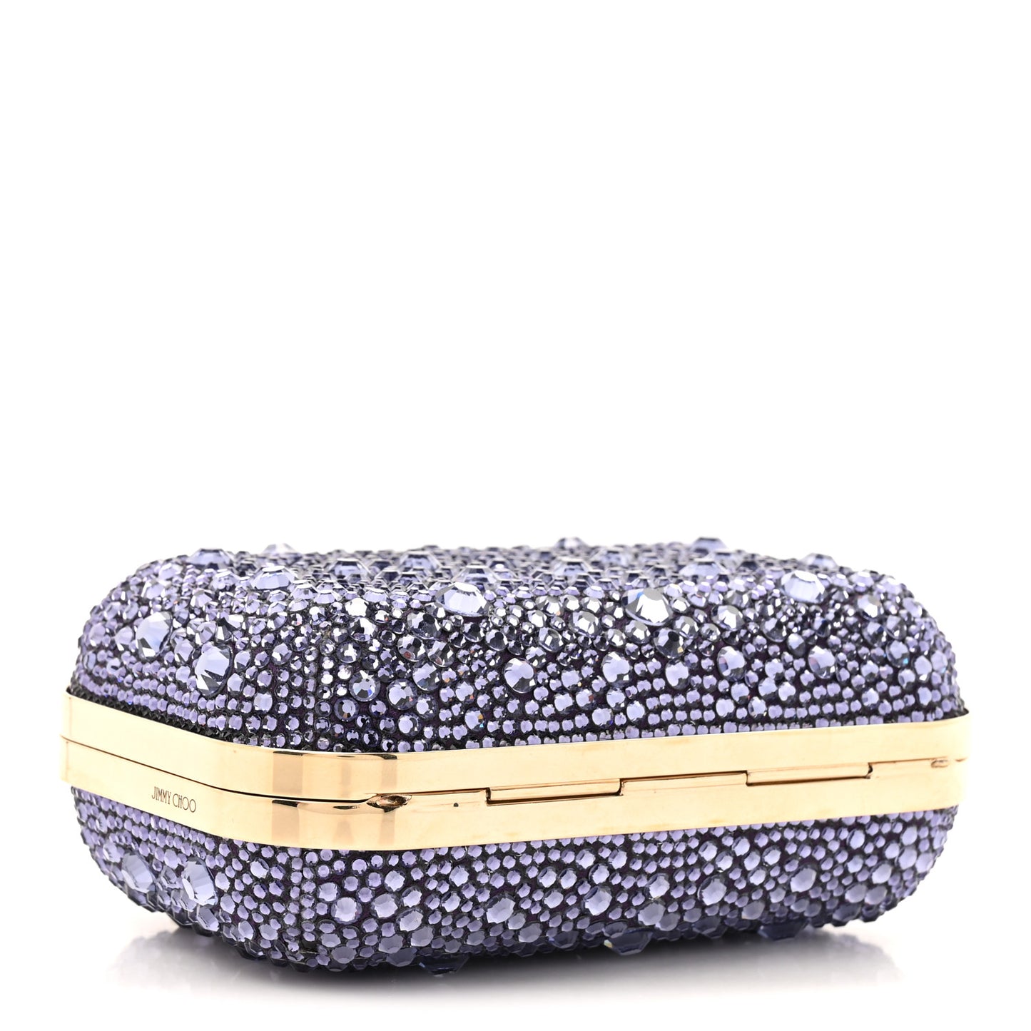 Crystal Micro Cloud Clutch Purple