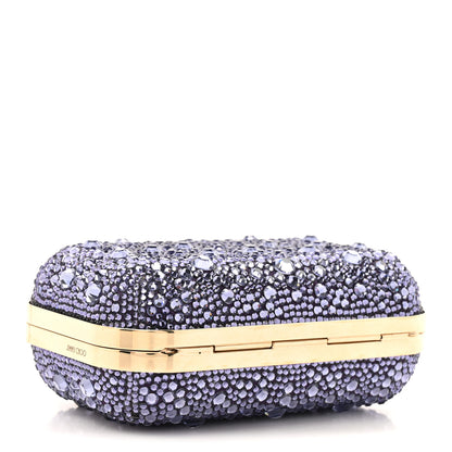 Jimmy Choo Crystal Micro Cloud Clutch Purple 4 of 9