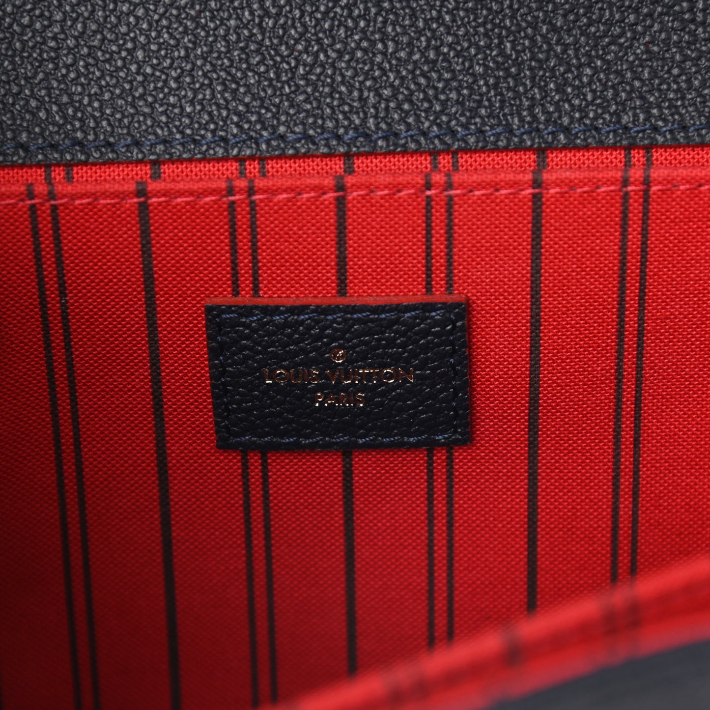 Empreinte Pochette Metis Marine Rouge