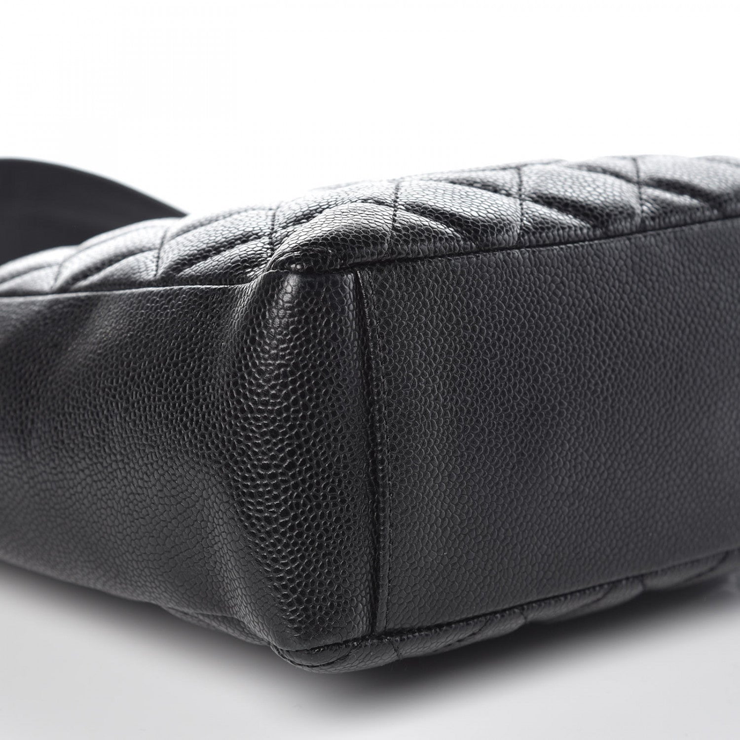 Chanel Caviar Quilted Petit Shopping Tote PST Black 8 of 10