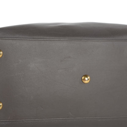 Saint Laurent Calfskin Medium Classic Y Cabas Earth 8 of 9