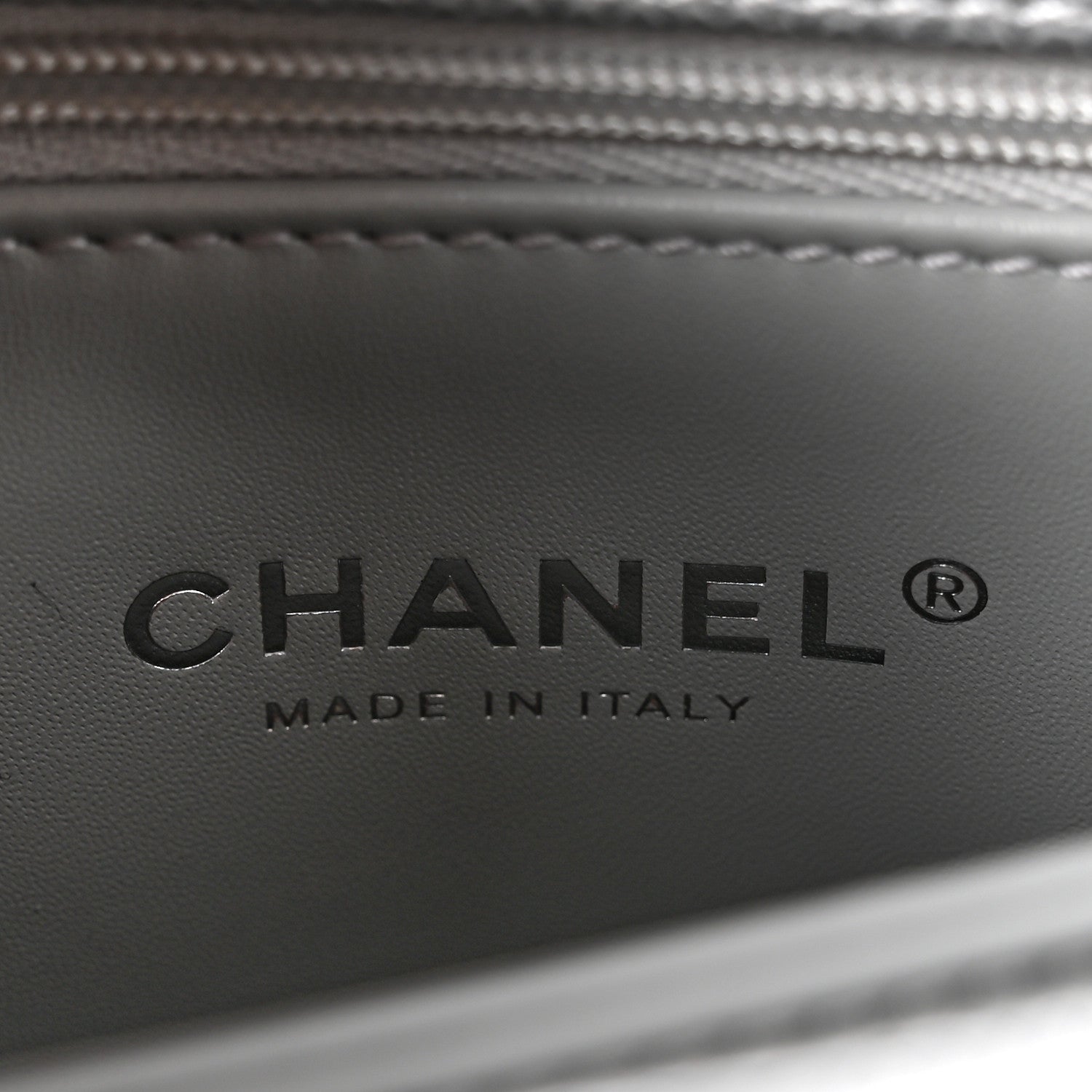 Chanel Metallic Caviar Quilted Mini Coco Handle Flap Silvery 6 of 12
