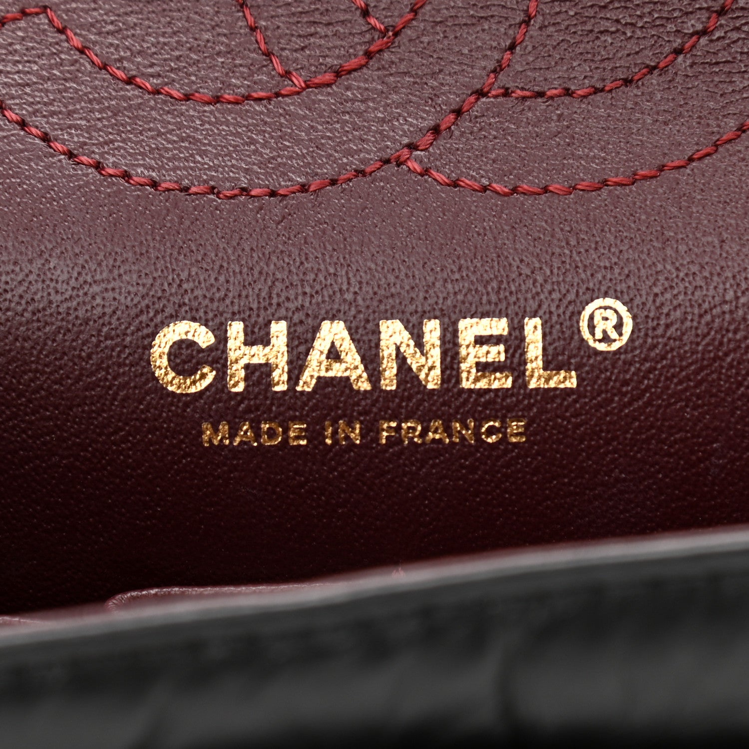 Chanel Aged Calfskin Lucky Charms 2.55 Reissue 224 Flap Black 6 of 12