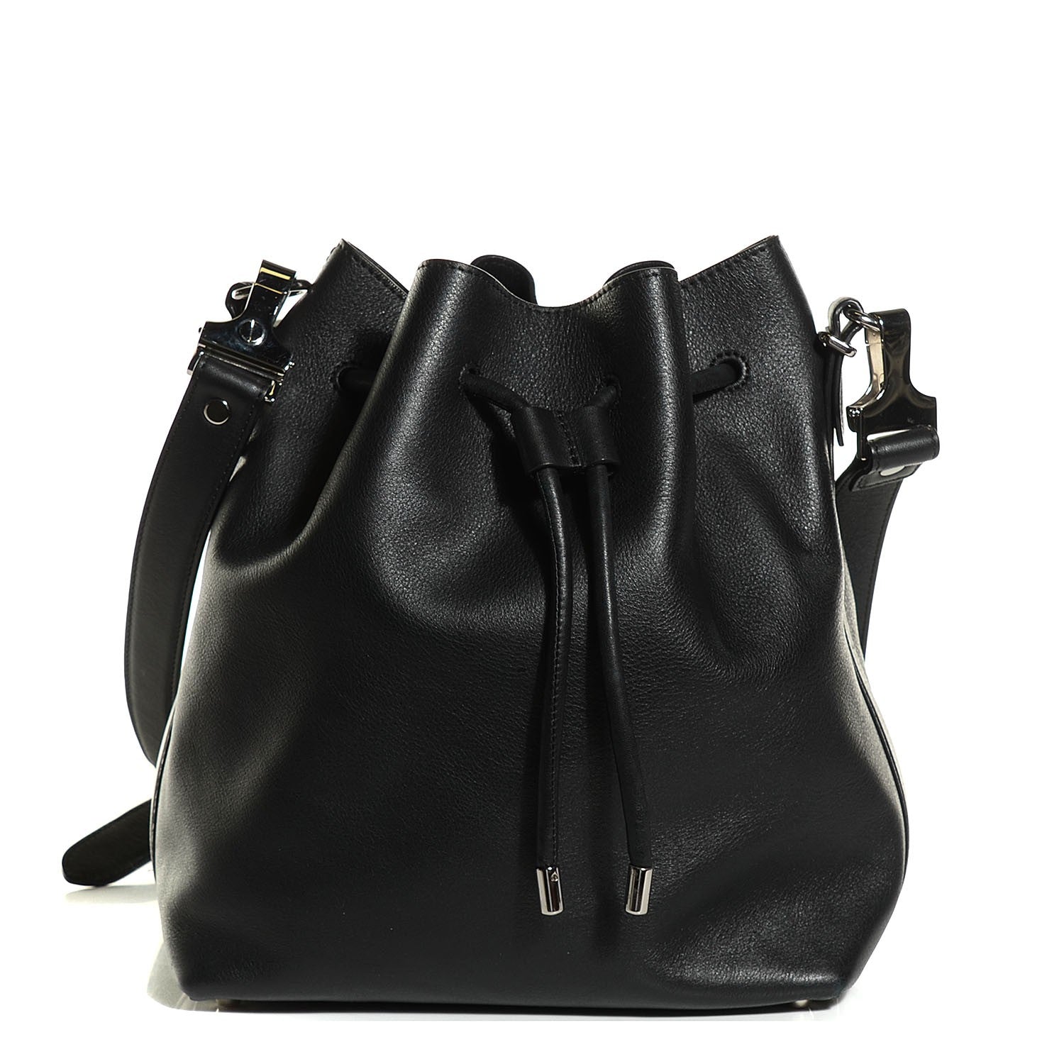 Proenza Schouler Buffalo Medium Bucket Bag Black 1 of 8