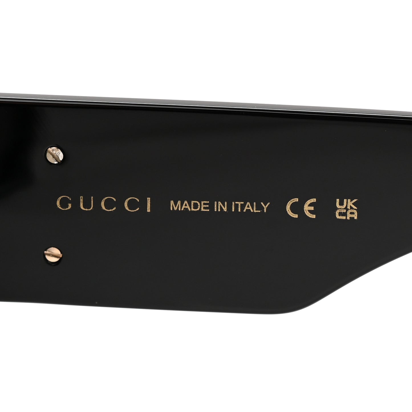 Acetate Square Sunglasses GG1546S Black