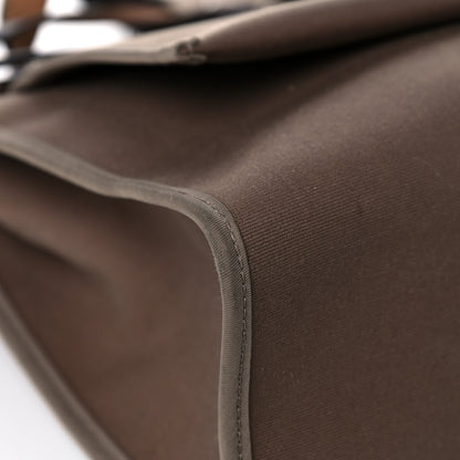 Hermes Vache Hunter Toile Herbag Zip 31 PM Etoupe Ebene 10 of 19