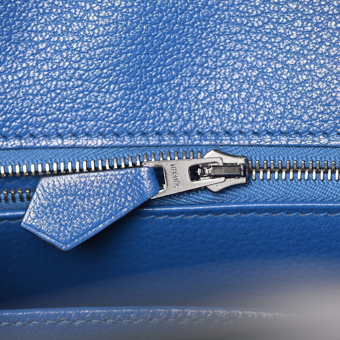 Togo Swift Officier Birkin 25 Vert Cypress Bleu Zellige