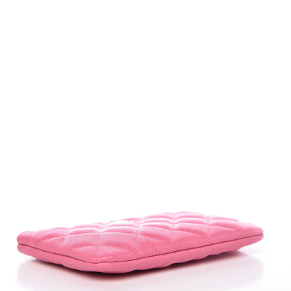 Chanel Caviar Quilted Small Cosmetic Case Pink 4 of 8