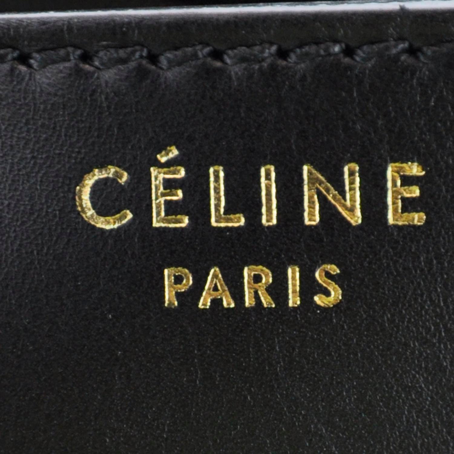 Celine Smooth Calfskin Mini Luggage Bag Tri-Color 8 of 11