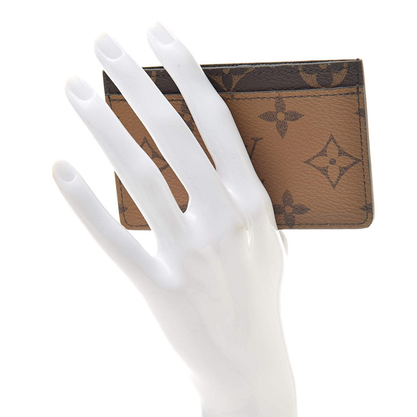Reverse Monogram Card Holder