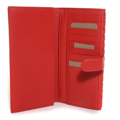 Bottega Veneta Nappa Intrecciato Continental Wallet New Red 6 of 9