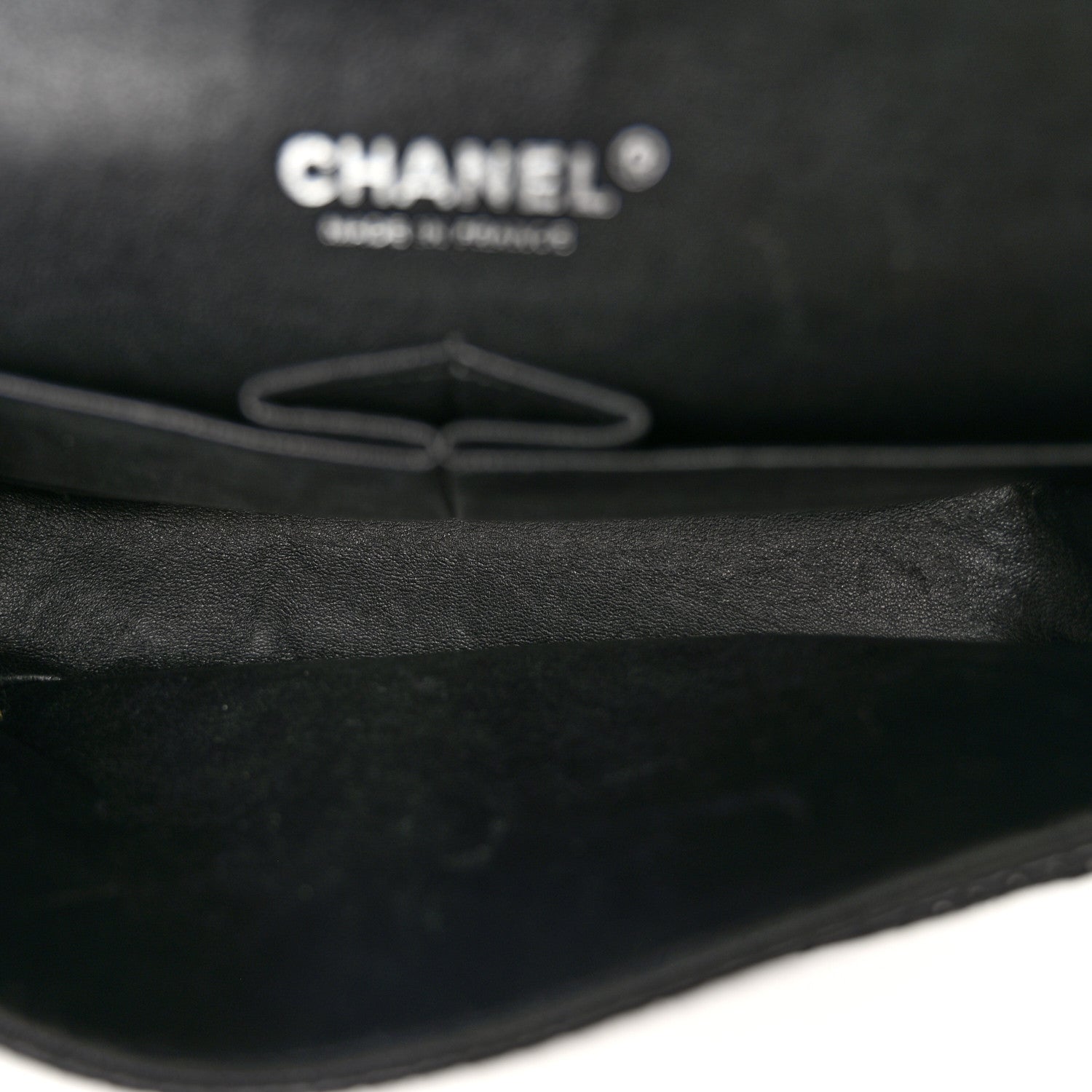 Chanel Lambskin Perforated Medium Double Flap Black 5 of 12