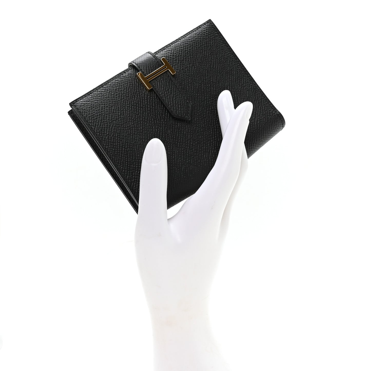 Epsom Bearn Compact Wallet Black
